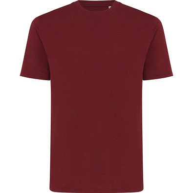 Iqoniq Sierra Lightweight T-Shirt aus recycelter Baumwolle, burgunderrot, XXS