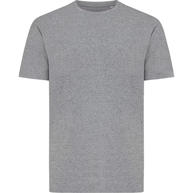 Iqoniq Sierra Lightweight T-Shirt aus recycelter Baumwolle, light heather anthracite, XXS