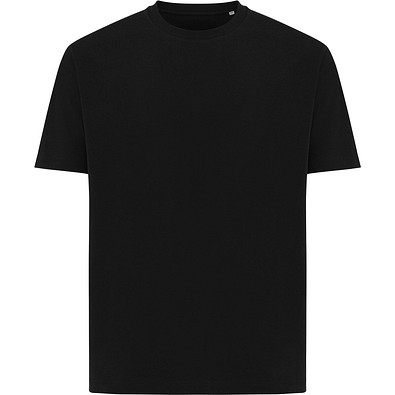 Iqoniq Teide T-Shirt aus recycelter Baumwolle, schwarz, XXS