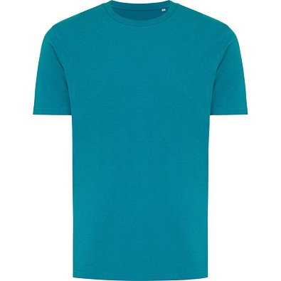 Iqoniq Brett T-Shirt aus recycelter Baumwolle, verdigris, XXS