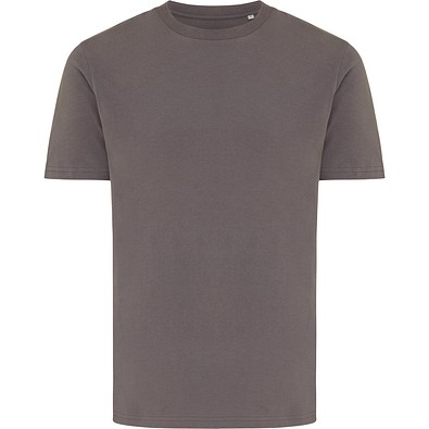 Iqoniq Brett T-Shirt aus recycelter Baumwolle, anthrazit, L