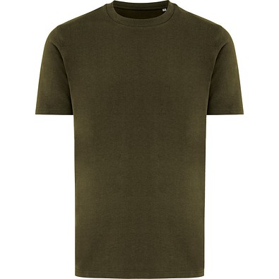 Iqoniq Brett T-Shirt aus recycelter Baumwolle, khaki, XXL