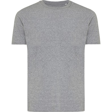 Iqoniq Brett T-Shirt aus recycelter Baumwolle, light heather anthracite, XL