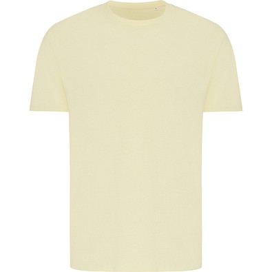 Iqoniq Brett T-Shirt aus recycelter Baumwolle, cream yellow, XL