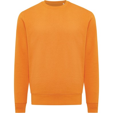 Iqoniq Etosha Lightweight Sweater aus recycelter Baumwolle, orange, XXXL