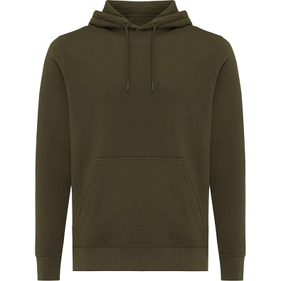 Iqoniq Rila Lightweight Hoodie aus recycelter Baumwolle, khaki, XXS