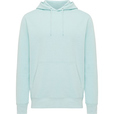 Iqoniq Rila Lightweight Hoodie aus recycelter Baumwolle, crushed mint, S