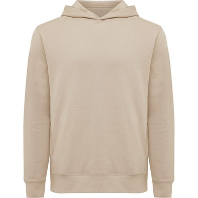 Iqoniq Yengo Hoodie mit Seitentaschen aus rec. Baumwolle, desert, XS