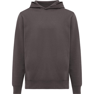 Iqoniq Yengo Hoodie mit Seitentaschen aus rec. Baumwolle, anthrazit, XS