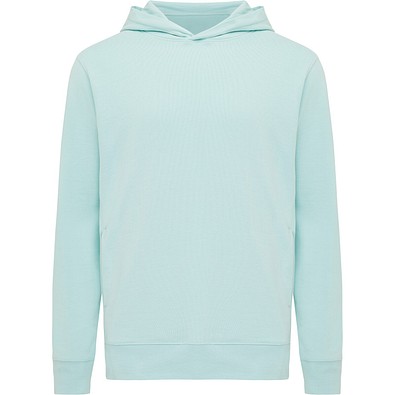 Iqoniq Yengo Hoodie mit Seitentaschen aus rec. Baumwolle, crushed mint, XS