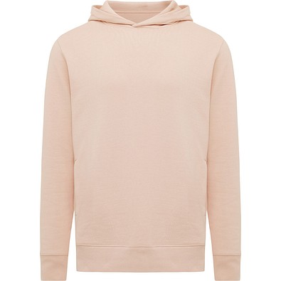 Iqoniq Yengo Hoodie mit Seitentaschen aus rec. Baumwolle, peach nectar, L