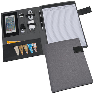 A4 Schreibmappe Salermo,grau