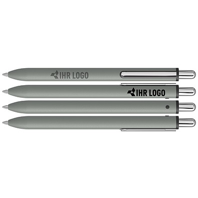 uma® Metall-Kugelschreiber AERO, grau