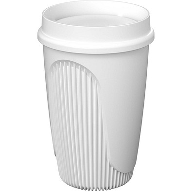 Alto POP 350 ml Becher mit 360°-Deckel, weiss