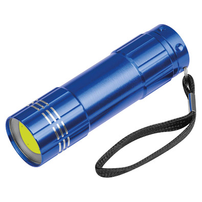 Aluminium-COB-Lampe, blau