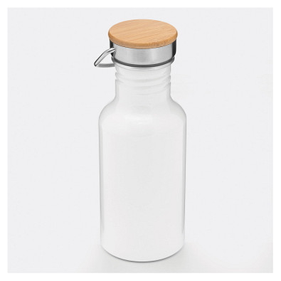 Aluminium Trinkflasche ECO TRANSIT,weiß