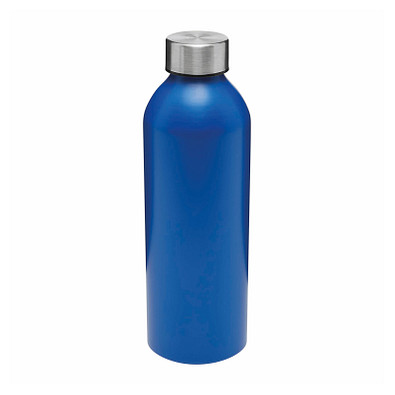 Aluminium-Trinkflasche JUMBO TRANSIT,blau