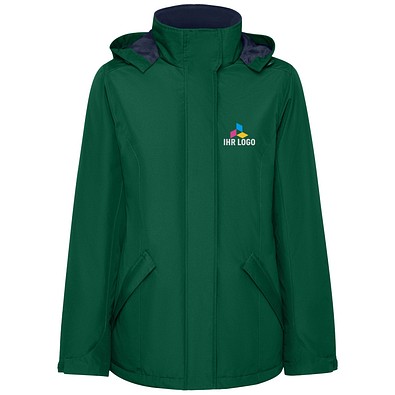 America wattierter Parka für Damen, dunkelgrün, 2XL