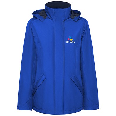 America wattierter Parka für Damen, royalblau, 2XL