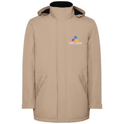 America wattierter Parka für Herren, Dark Sand, L