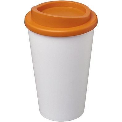Americano® 350 ml Isolierbecher, orange/weiß