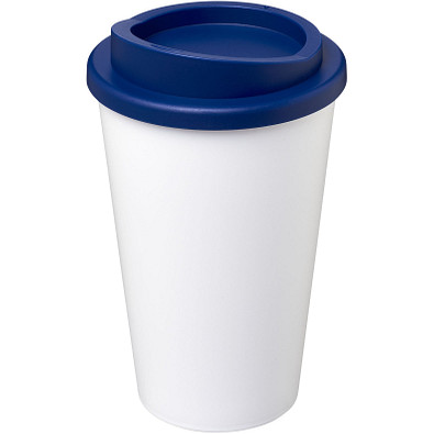 Americano® 350 ml Isolierbecher, weiss/blau