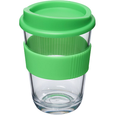 Americano Cortado Kaffeebecher mit Schutzring, 300 ml, grün