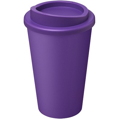 Americano® Eco 350 ml recycelter Becher, lila