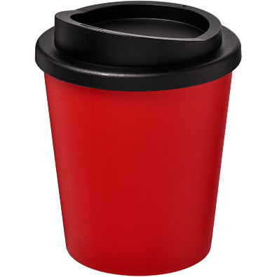 Americano Espresso Isolierbecher, 250 ml, rot,schwarz