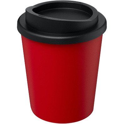 Americano® Espresso 250 ml recycelter Isolierbecher, rot/schwarz
