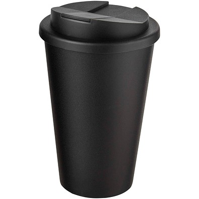 Americano® POP 350 ml isolierter Trinkbecher mit auslaufsicherem Deckel, schwarz