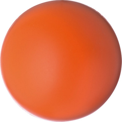 Anti-Stress-Knautschball aus knetbarem Schaumstoff, orange
