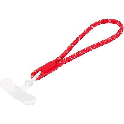 Arich Smartphone Armband aus recyceltem Kunststoff, rot