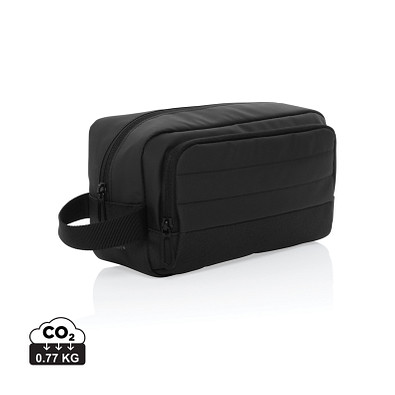 Armond AWARE™ RPET Kosmetiktasche, schwarz