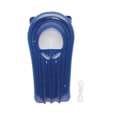 Aufblasbare Mini-Luftmatratze SPLASH, blau
