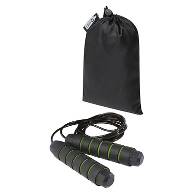 Austin weiches Springseil im Beutel aus rPET, apfelgrün