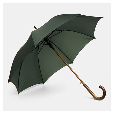 Automatik-Holzstockschirm BOOGIE,dunkelgrün