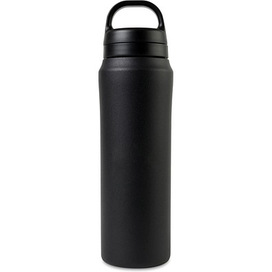 Aviana™ Rowan RCS recycelte Wasserflasche 470ml, schwarz