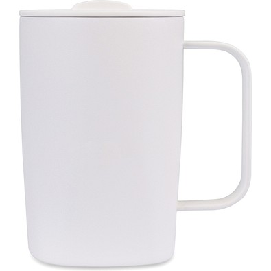 Aviana™ Rowan RCS recycelter Becher 450ml, weiß