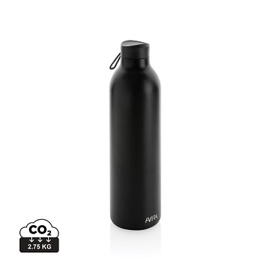 Avira Avior RCS recycelte Stainless-Steel Flasche 1L, schwarz