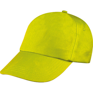 AZO-freie 5 Panel Baumwoll-Baseball-Cap, apfelgrün