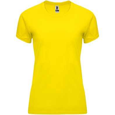 Bahrain Sport T-Shirt für Damen, gelb, S