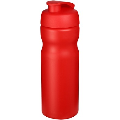 Baseline® Plus 650 ml Sportflasche mit Klappdeckel, rot