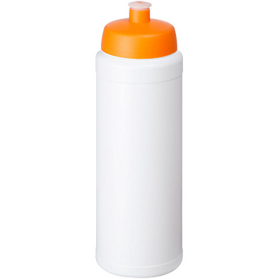 Baseline Plus Flasche mit Sportdeckel, 750 ml, weiss,orange