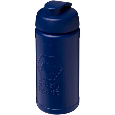 Baseline Rise 500 ml Sportflasche mit Klappdeckel, blau