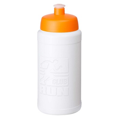 Baseline Rise 500 ml Sportflasche, weiß / orange