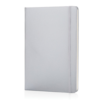 XD COLLECTION Notizbuch Basic Hardcover DIN A5, silber