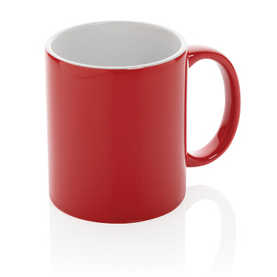 Basic Keramiktasse, rot