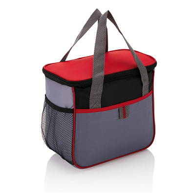 XD COLLECTION Kühltasche Basic, rot/grau