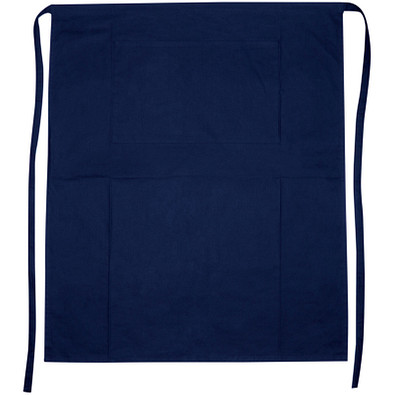 Baumwollschürze Mjolden,dunkelblau